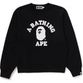COLLEGE CREWNECK SWEATSHIRT LADIES