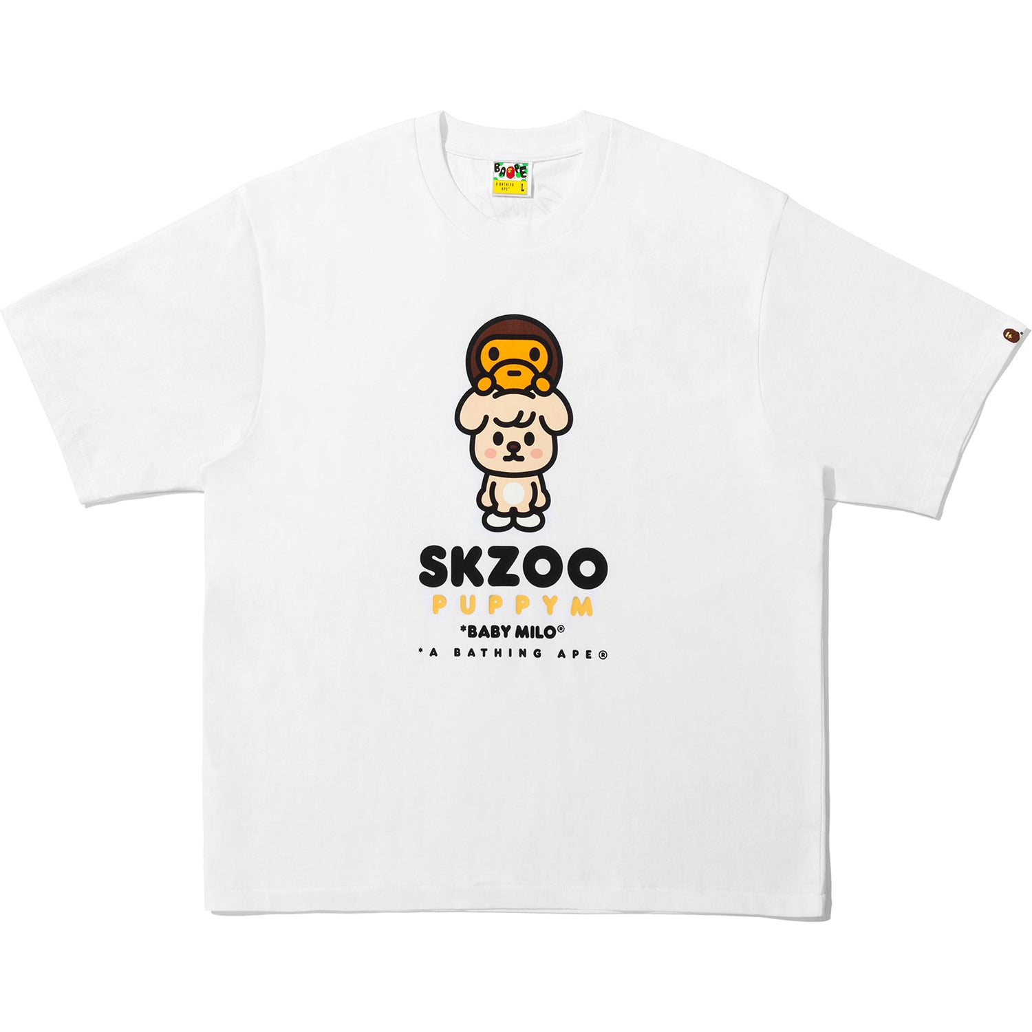 BAPE X STRAY KIDS PUPPYM BABY MILO TEE MENS